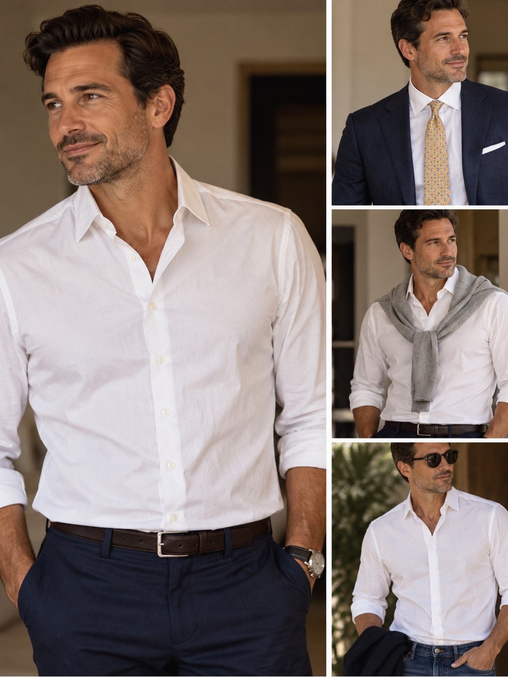 NWT Express Extra Slim 1MX White Dress Shirt Men’s Medium M